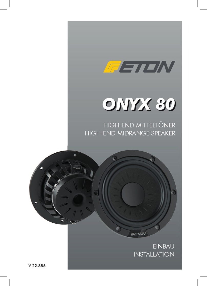 Eton ONYX 80 User manual