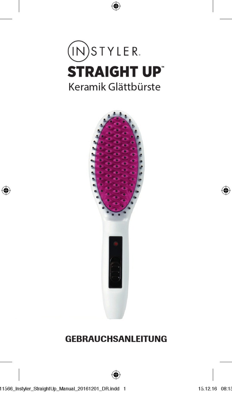 InStyler STRAIGHT UP M11566 User manual InStyler STRAIGHT UP M11566 User manual