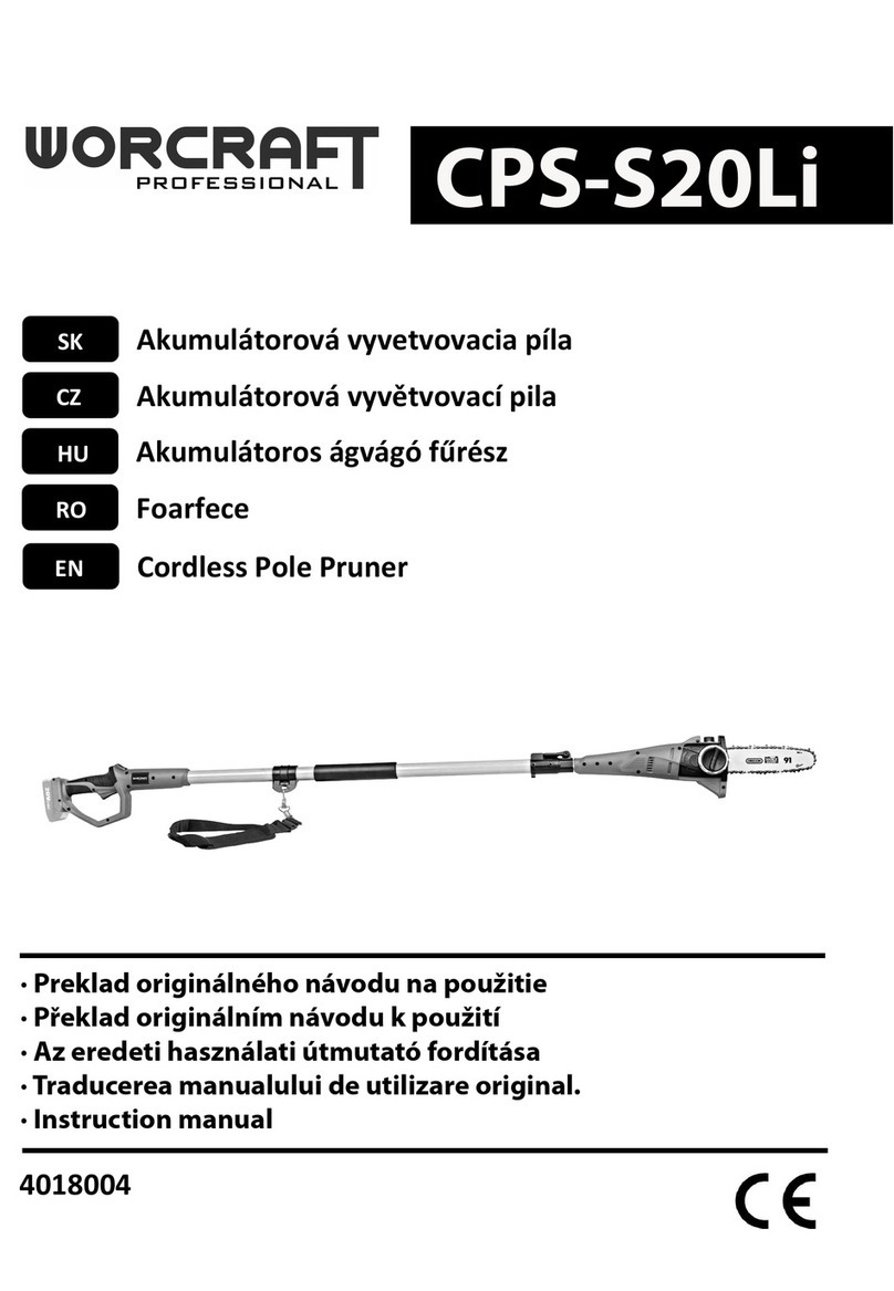 Worcraft PROFESSIONAL CPS-S20Li instruction manual