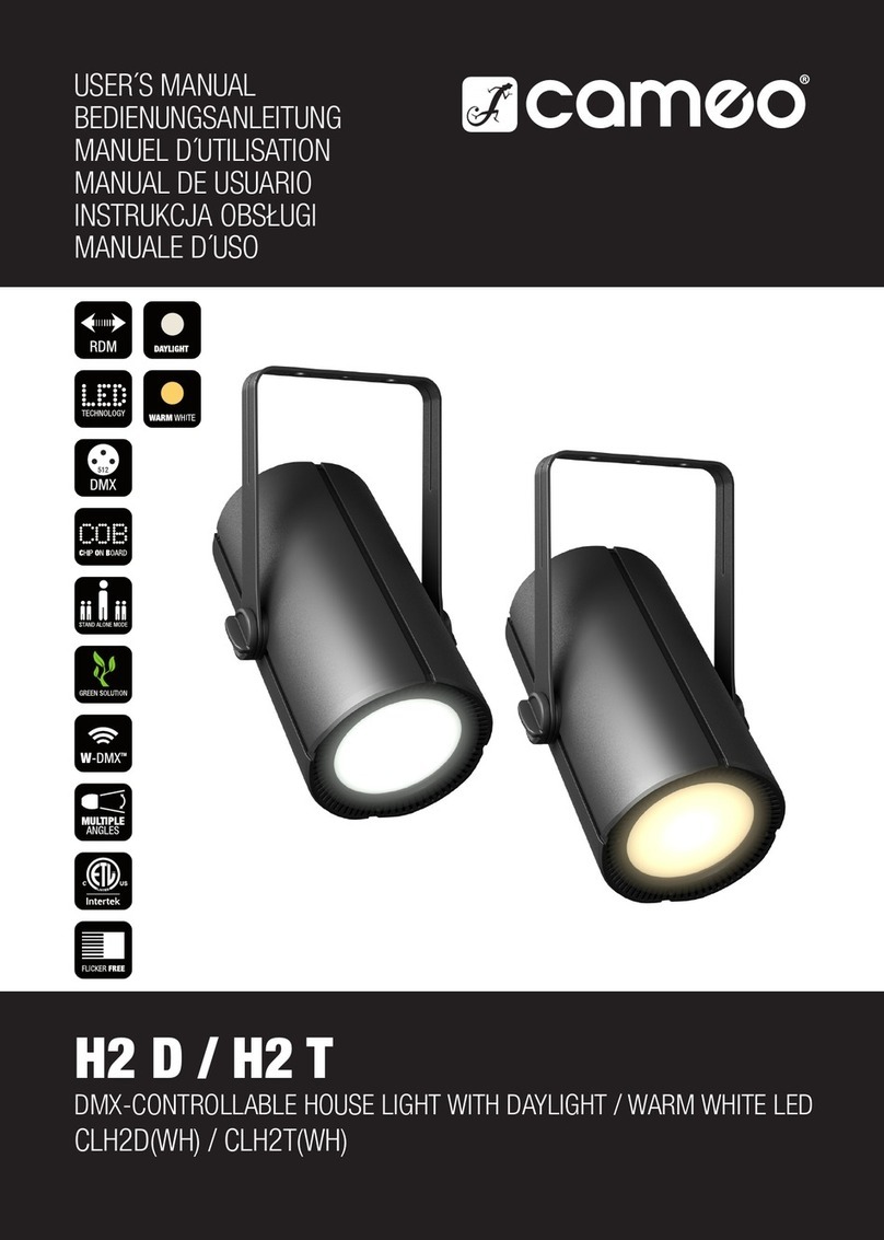 Cameo H2 D User manual