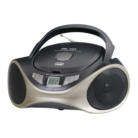 Trevi CMP 531 USB user guide