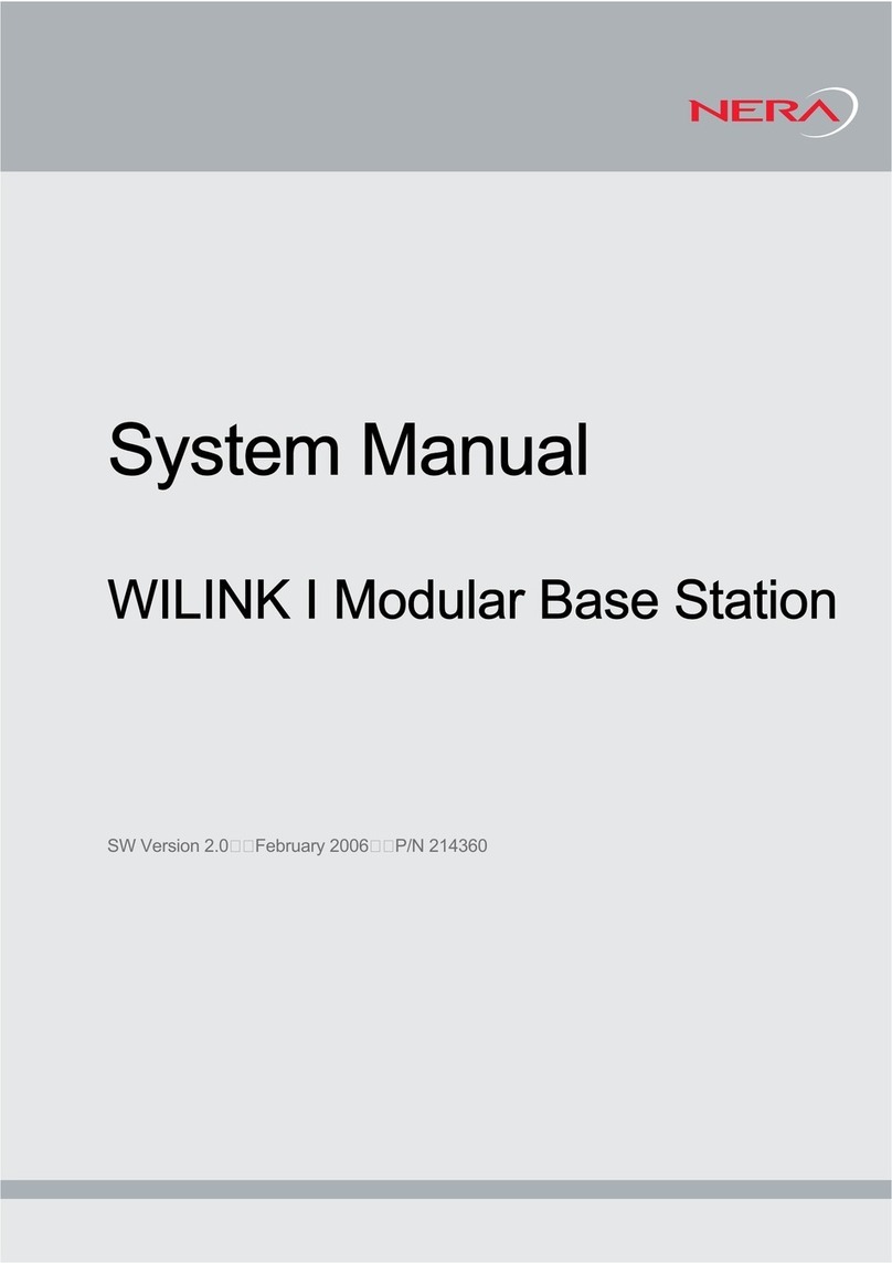 Nera WILINK I System manual