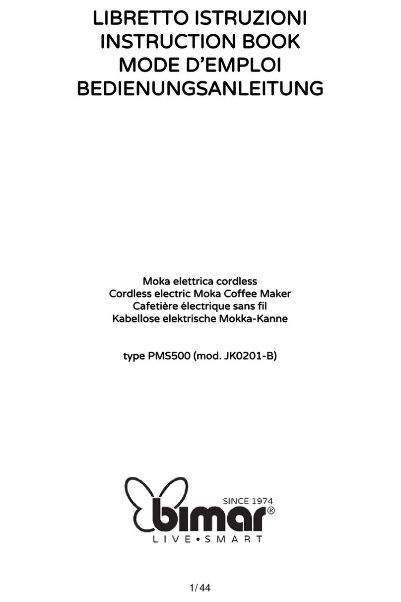 Bimar PMS500 Instruction book