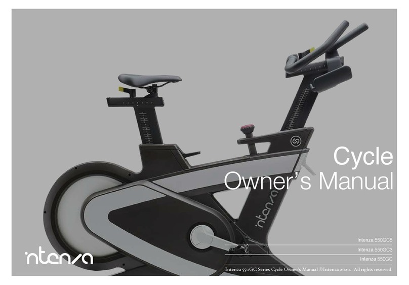 Intenza 550GC Series owner's manual