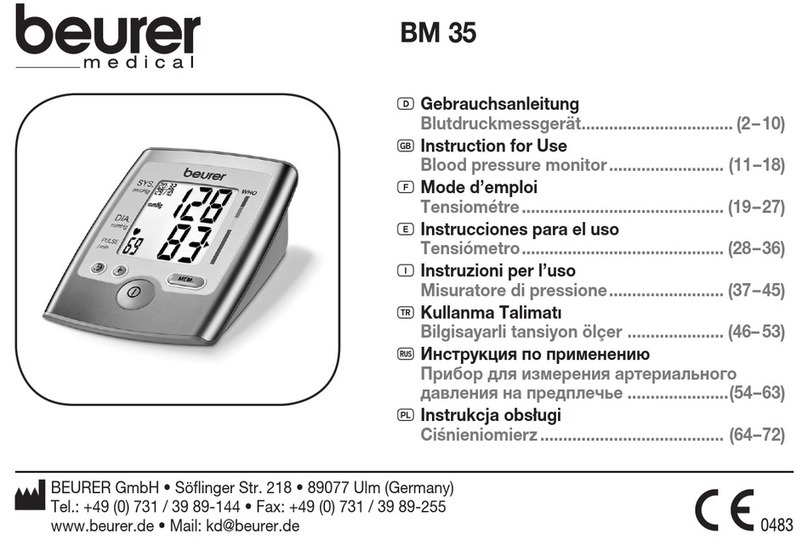 Beurer BM 35 User manual