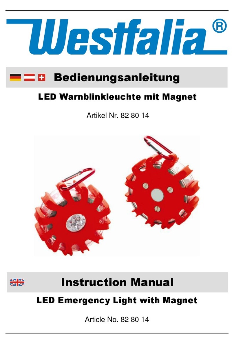 Westfalia 82 80 14 instruction manual