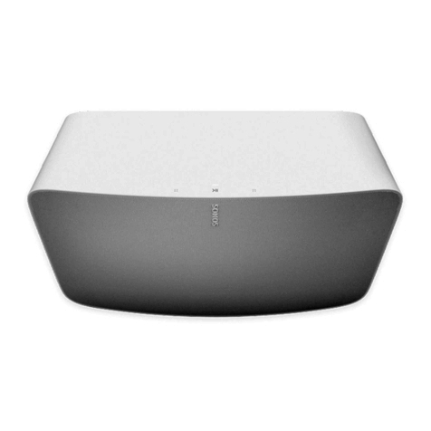 Sonos Five User manual