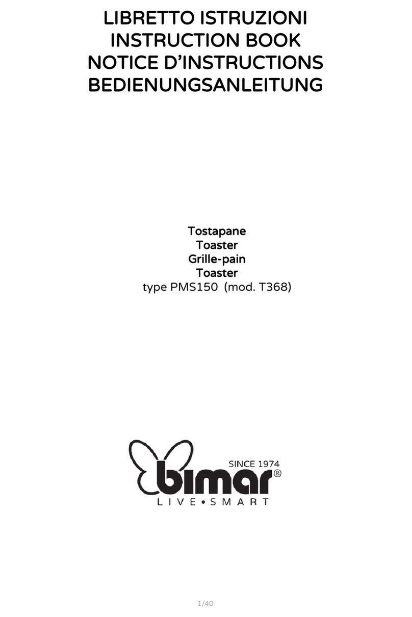 Bimar T368 Instruction book