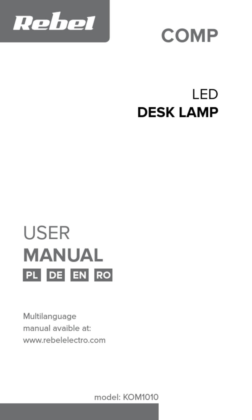 Rebel KOM1010 User manual