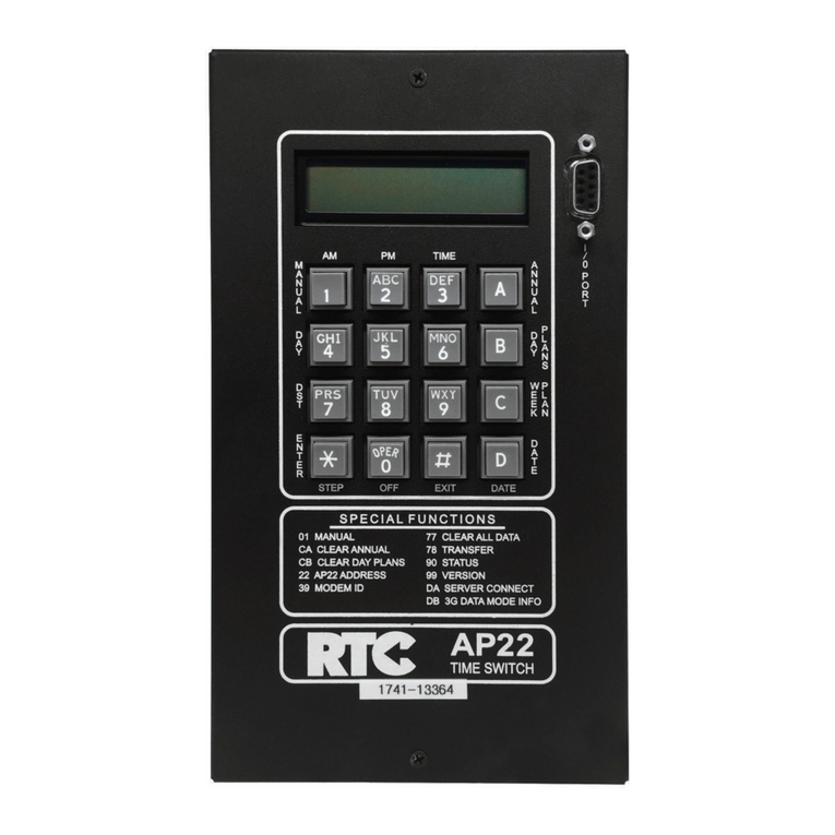 RTC AP22 Programming manual