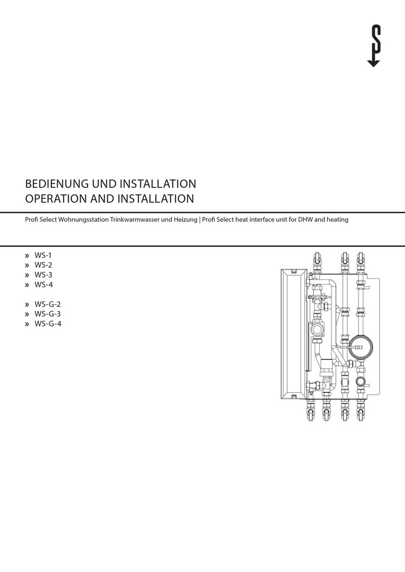 STIEBEL ELTRON WS-1 Instruction Manual
