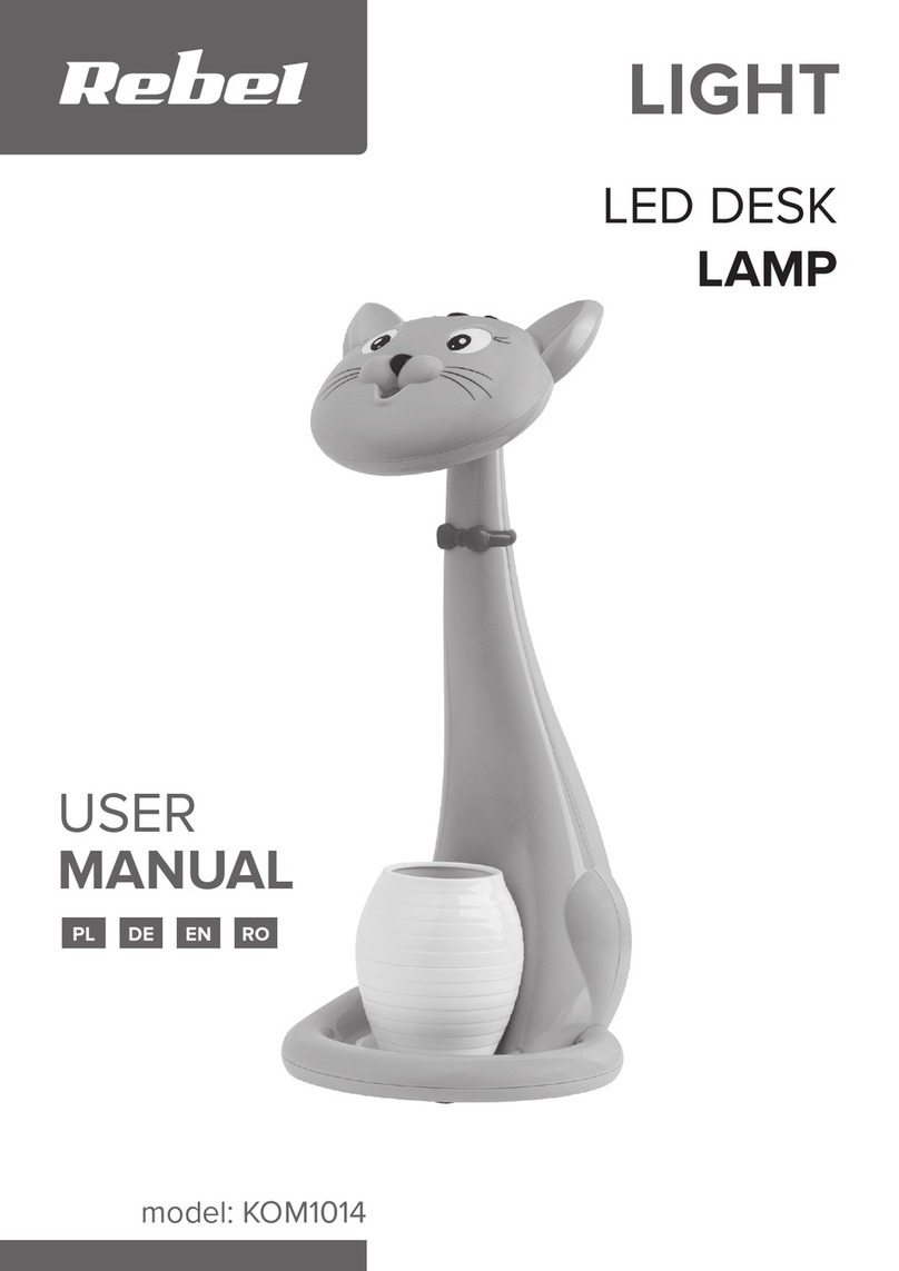 Rebel Light KOM1014 user manual