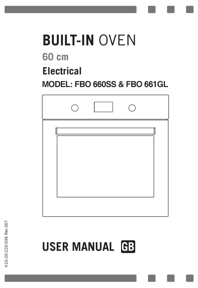 Faber FBO 660SS User manual