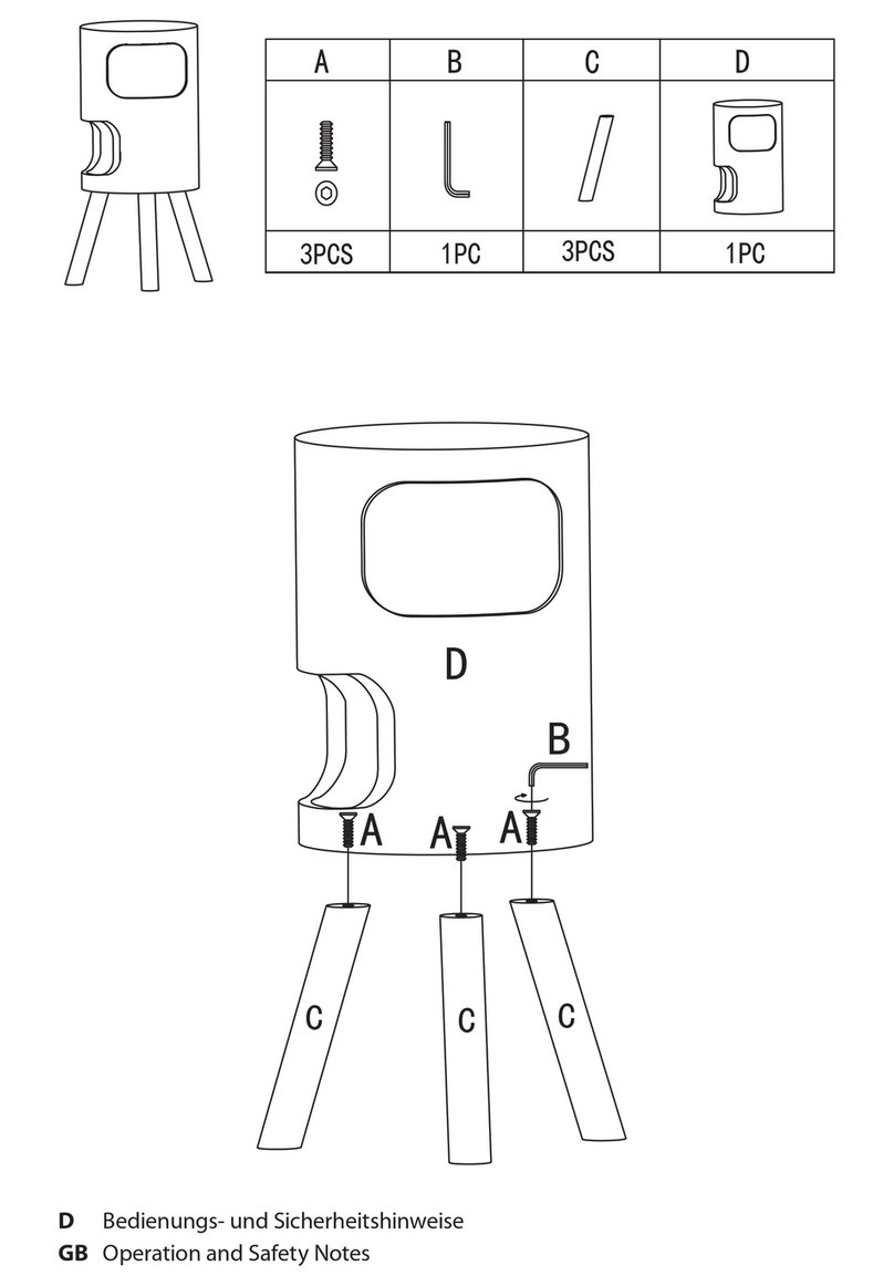 Hornbach 43104e Installation and safety instructions