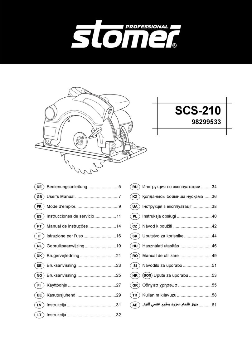 Stomer SCS-210 user manual