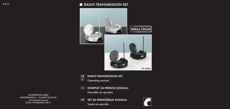 WELLTECH WELLTECH WT 40458 operating manual