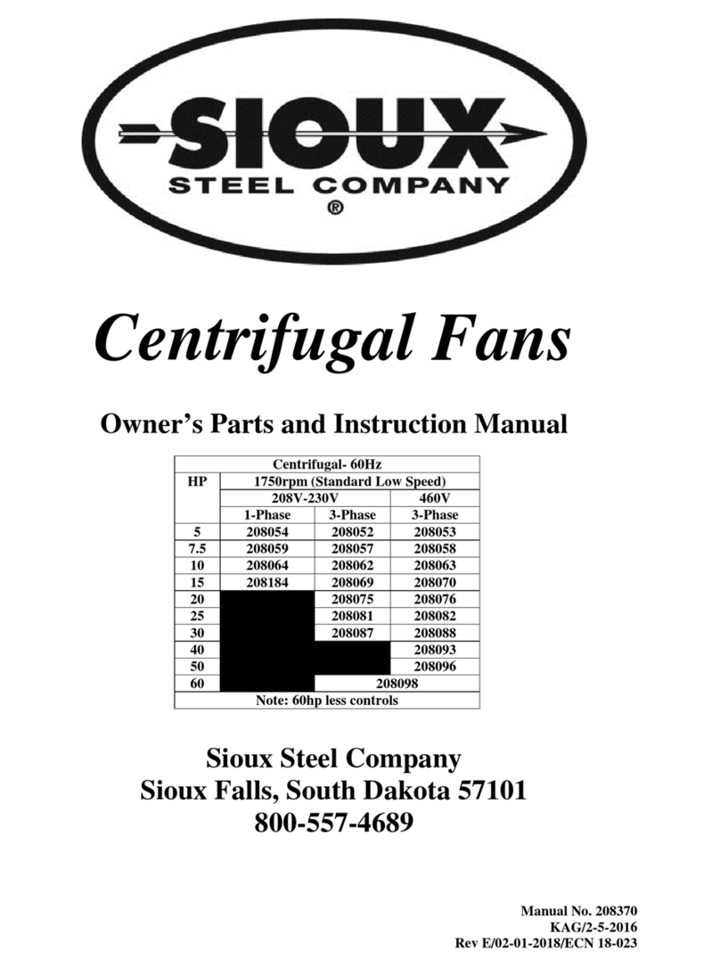 Sioux Tools 208054 Owner Parts and Instruction Manual