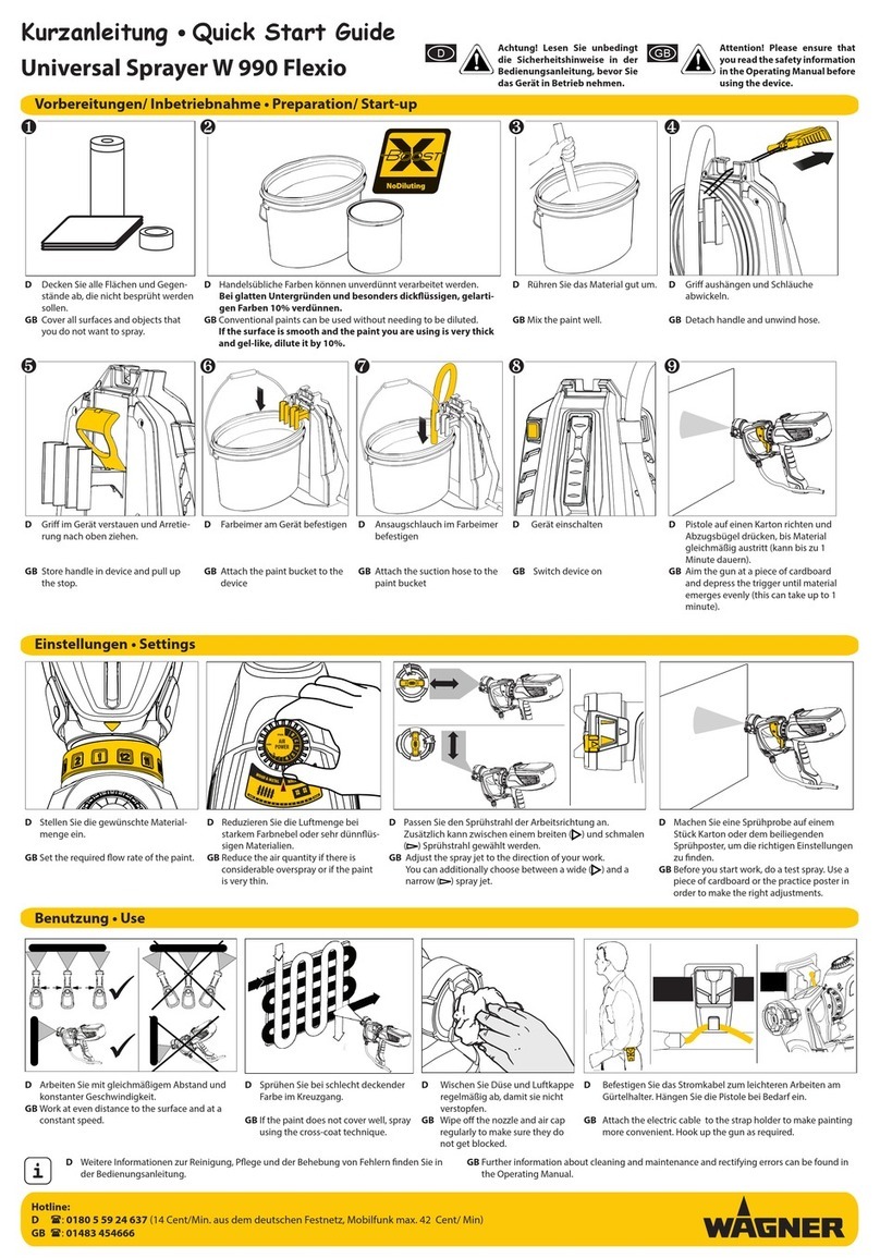 WAGNER W 990 FLEXIO User manual