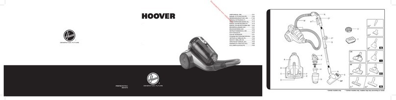 Hoover RC81 RC25011 User manual