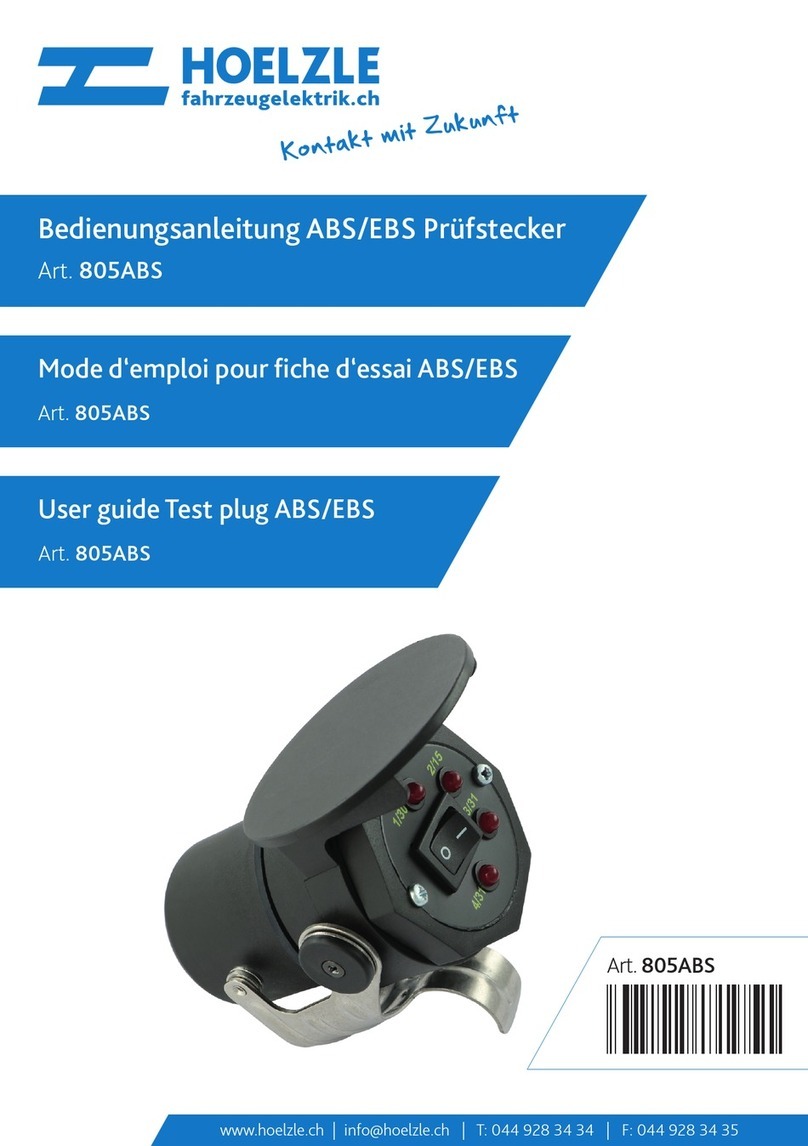 Hoelzle 805ABS user guide