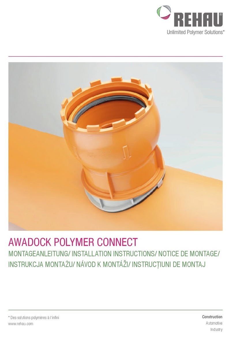 Rehau AWADOCK POLYMER CONNECT User manual