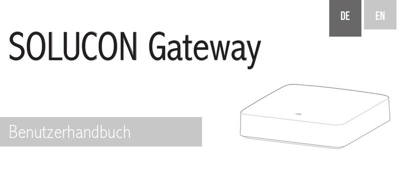 Q-loud SOLUCON Gateway User manual