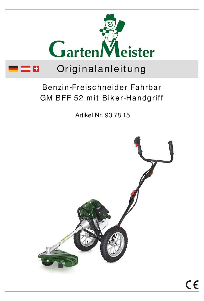 Garten Meister GM BFF 52 User manual