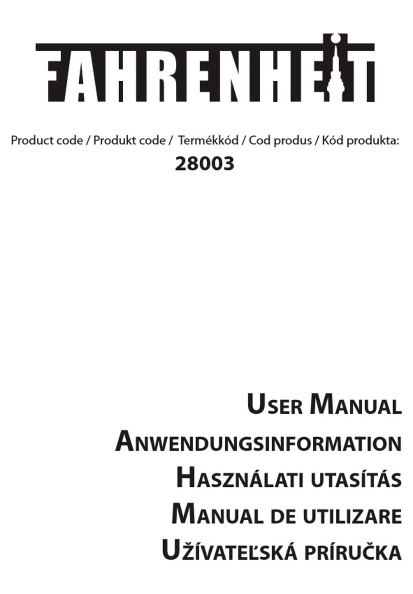 Fahrenheit 28003 user manual