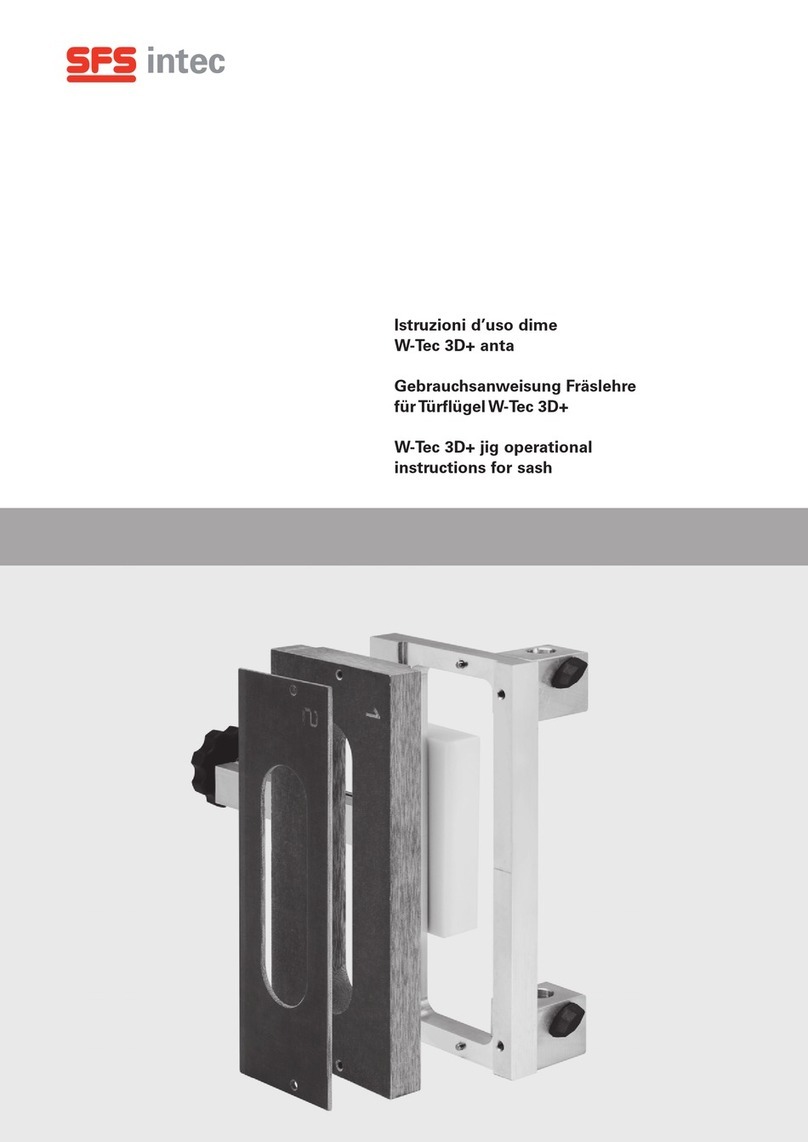 SFS intec W-Tec 3D+ Series Operational instructions SFS intec W-Tec 3D+ Series Operational instructions