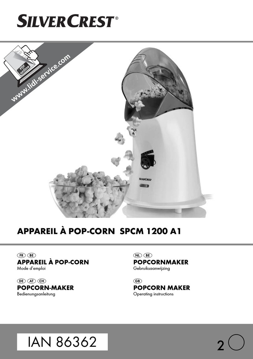 Silvercrest SPCM 1200 A1 operating instructions