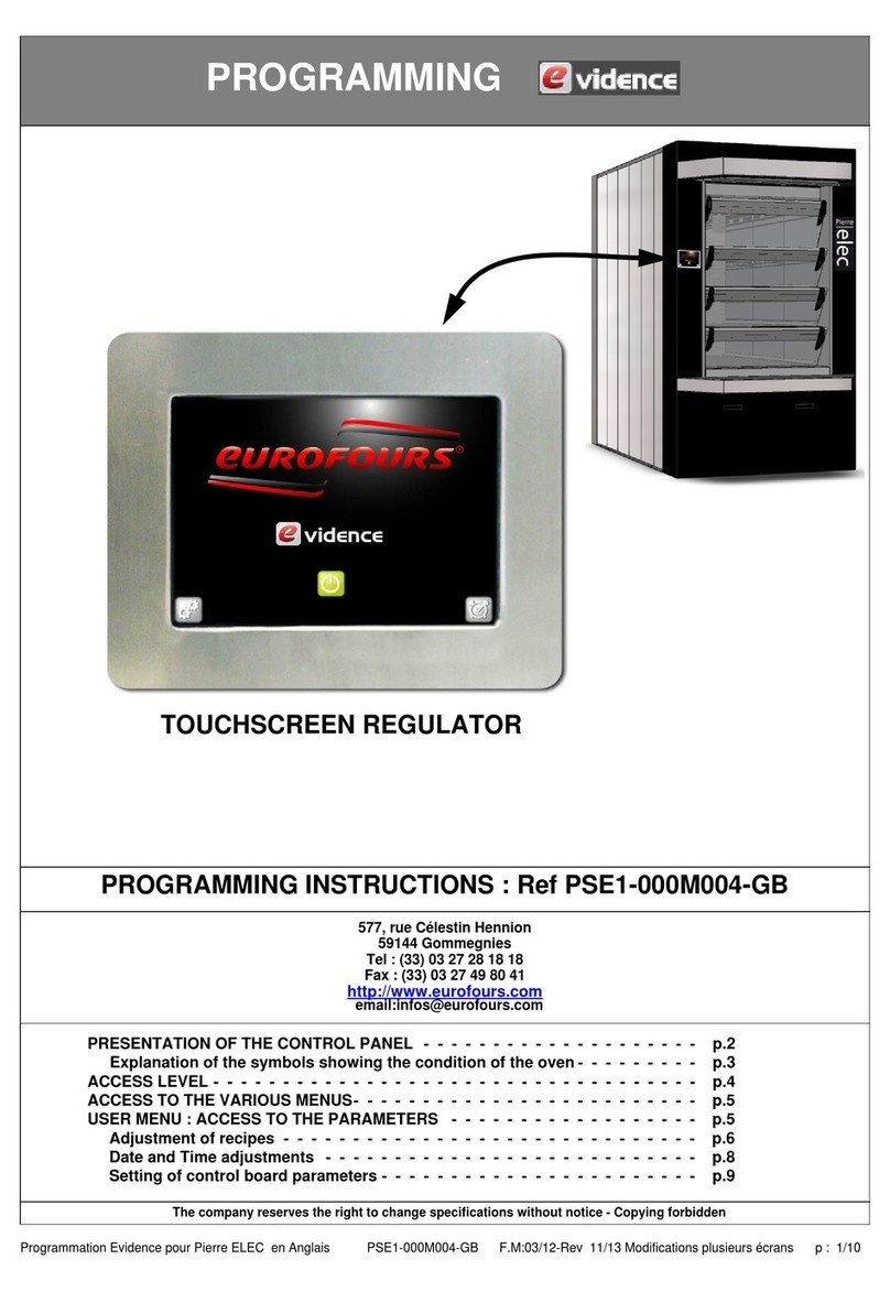 Eurofours Pierre ELEC Programming guide