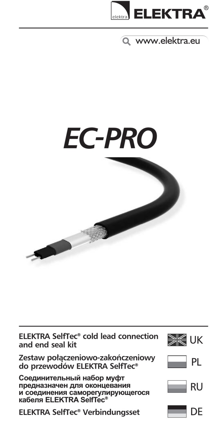 Electra SelfTec EC-PRO instruction manual