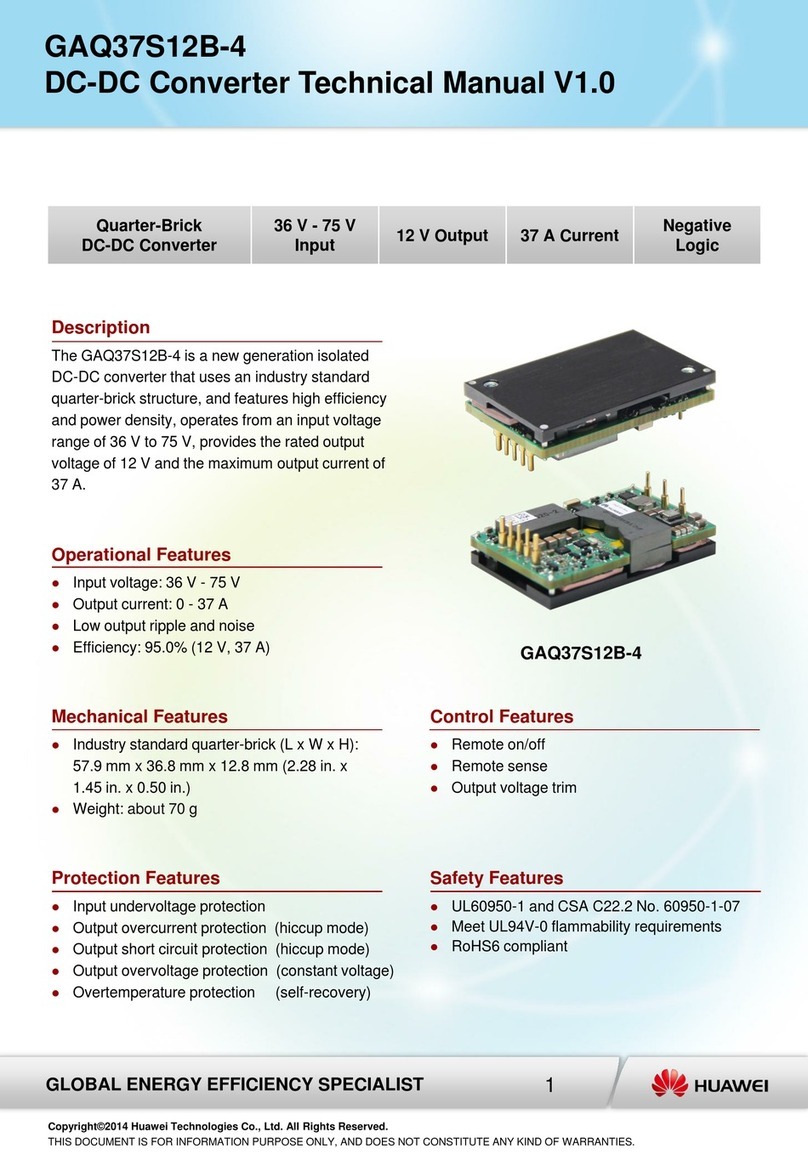 Huawei GAQ37S12B-4 Technical manual
