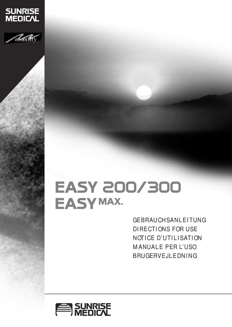 Sunrise Medical EASY 200/300 Manual Sunrise Medical EASY 200/300 Manual