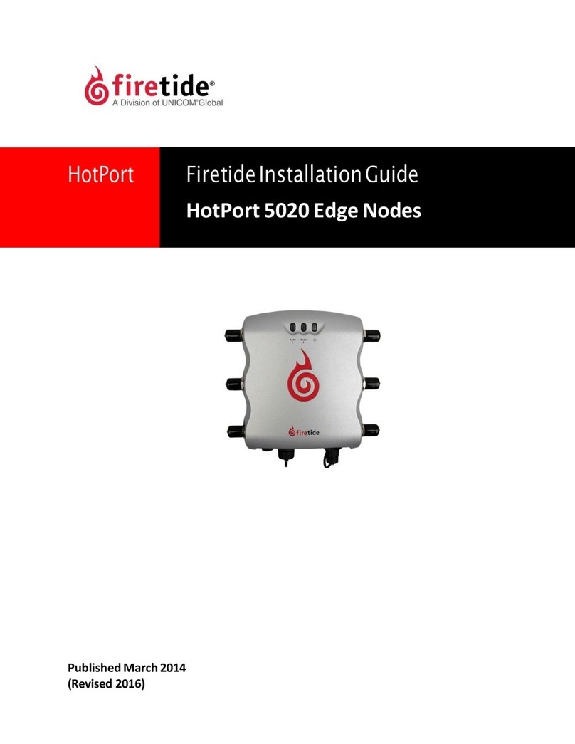 Firetide HotPort 5020 installation guide