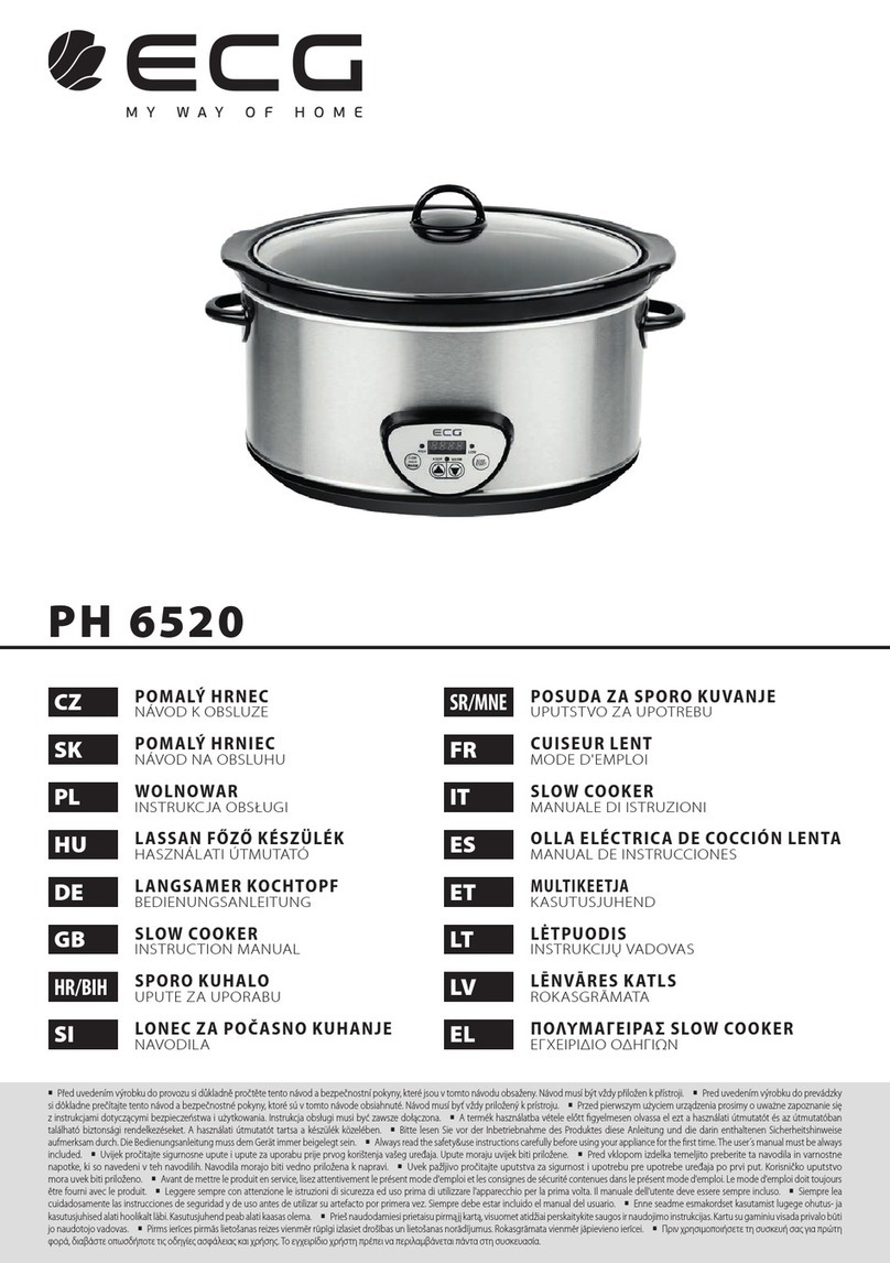 ECG PH 6520 instruction manual