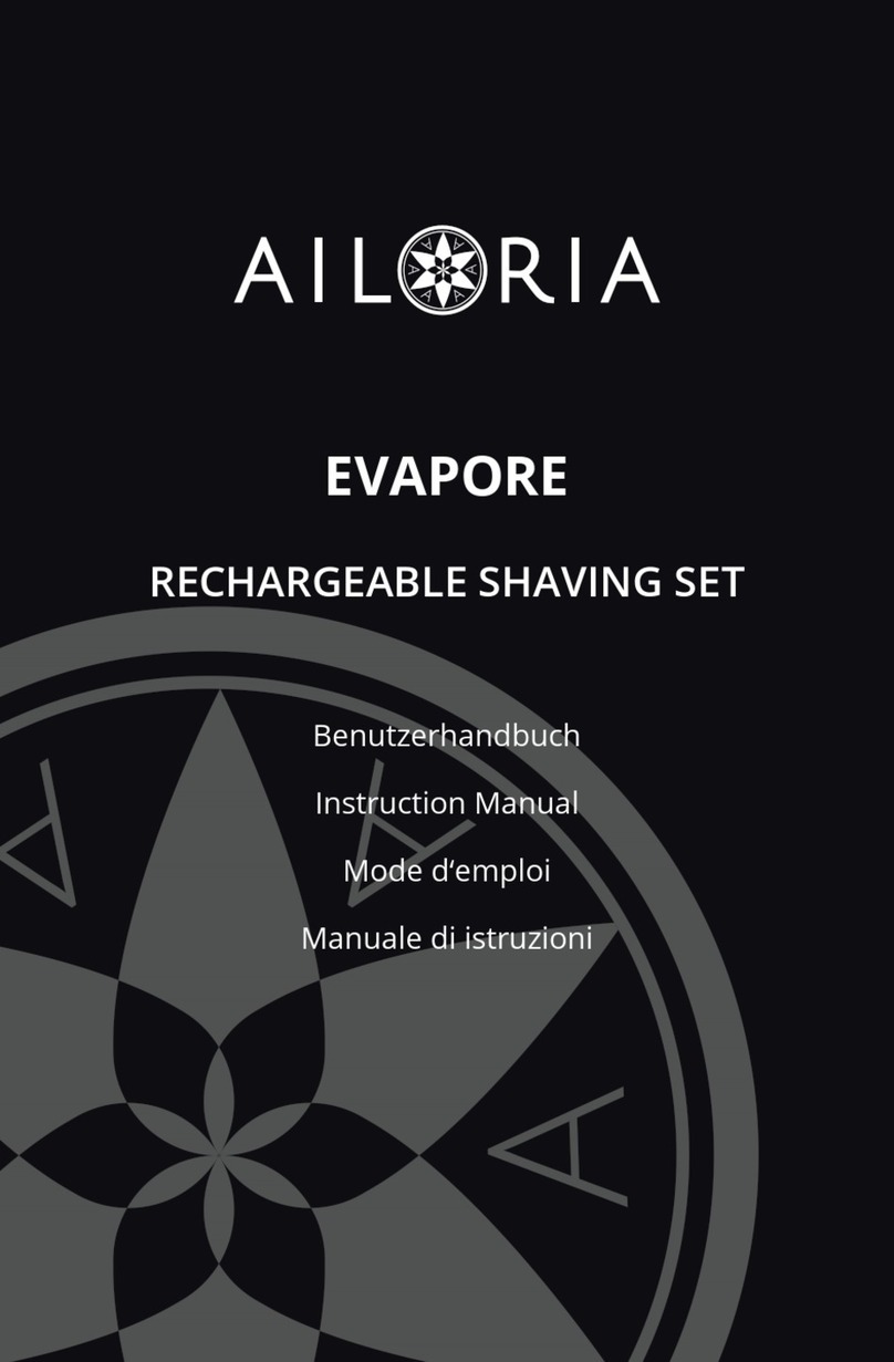 Ailoria EVAPORE instruction manual