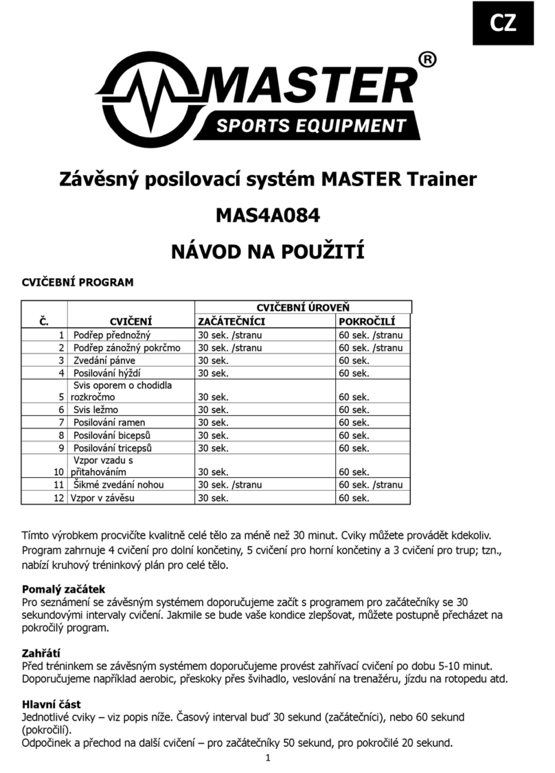 Master MAS4A084 User manual