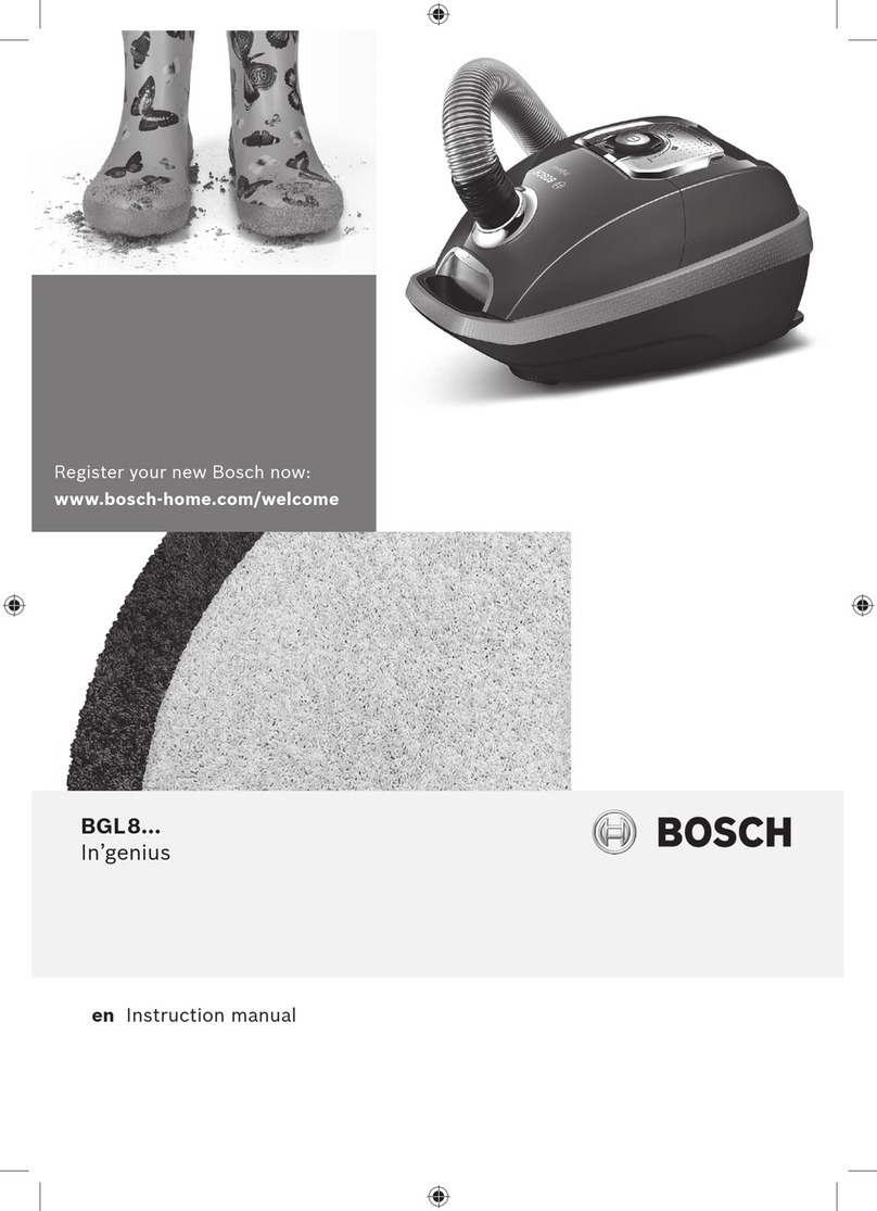 Bosch BGL?8 series User manual