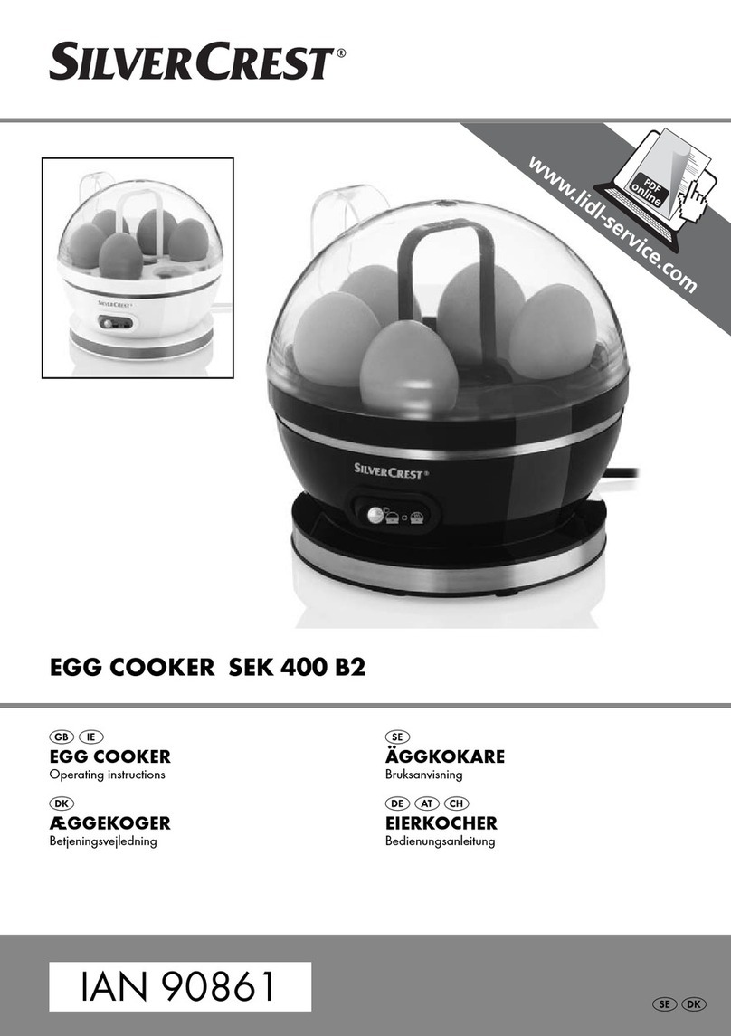Silvercrest SEK 400 B2 operating instructions