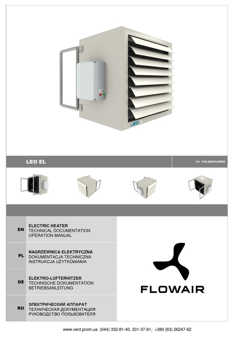flowair LEO EL Technical documentation operation manual flowair LEO EL Technical documentation operation manual