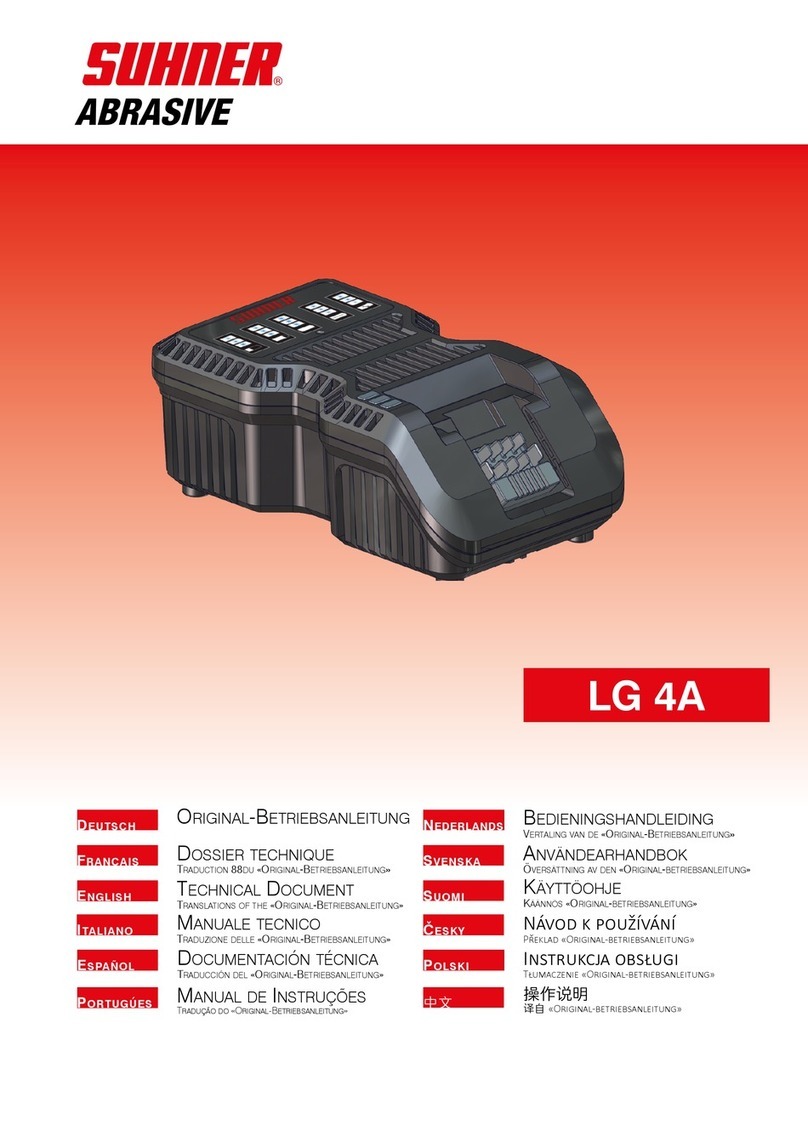 SUHNER ABRASIVE LG 4A Technical document