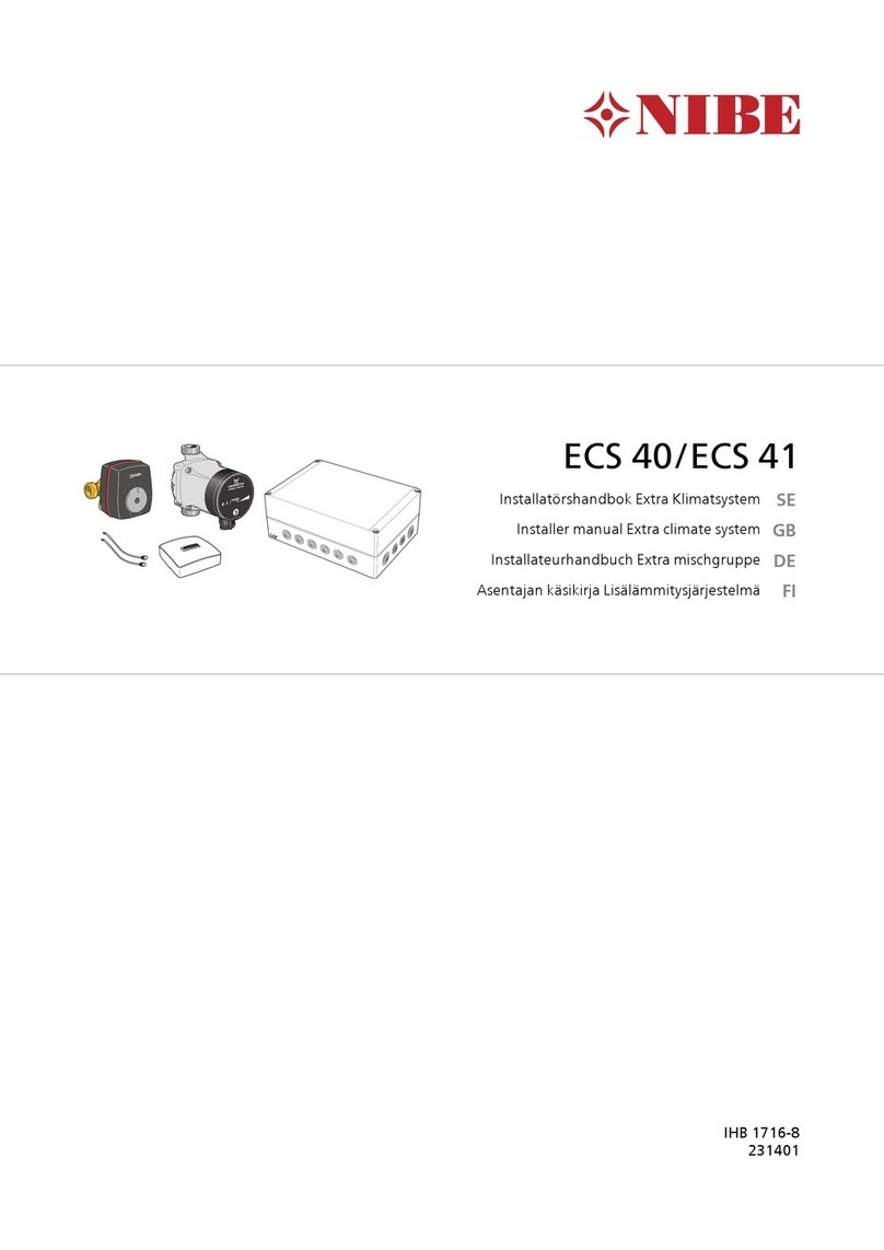 Nibe ECS 40 User guide