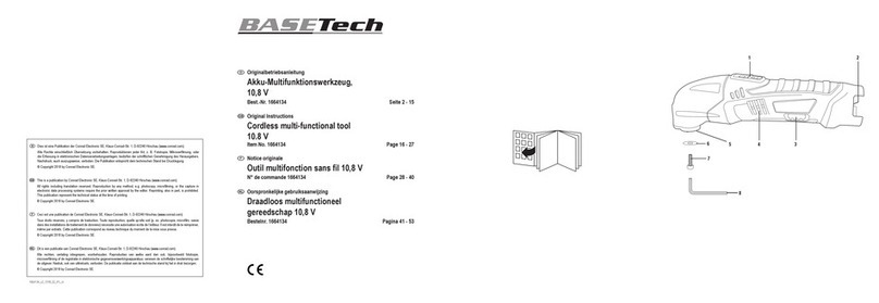 BASETech 1664134 Original instructions