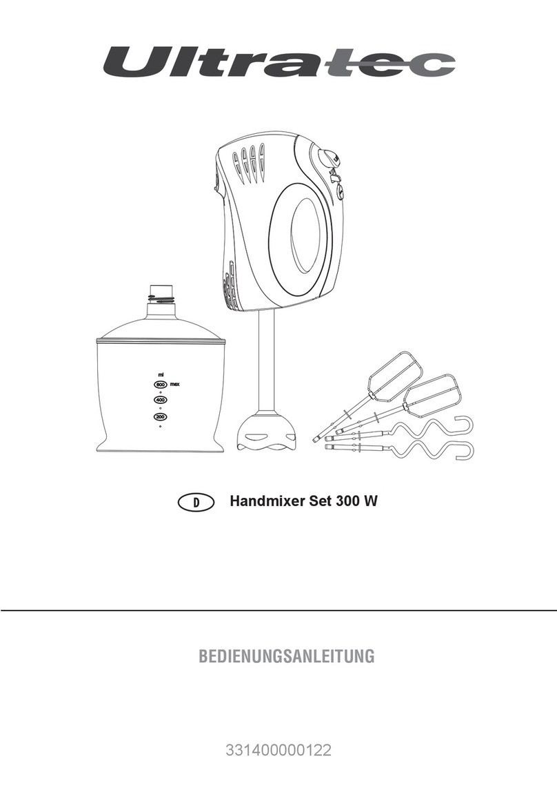 ULTRA TEC 331400000122 manual