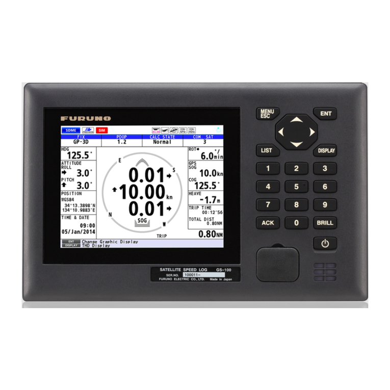 Furuno GS-100 Operator's manual Furuno GS-100 Operator's manual