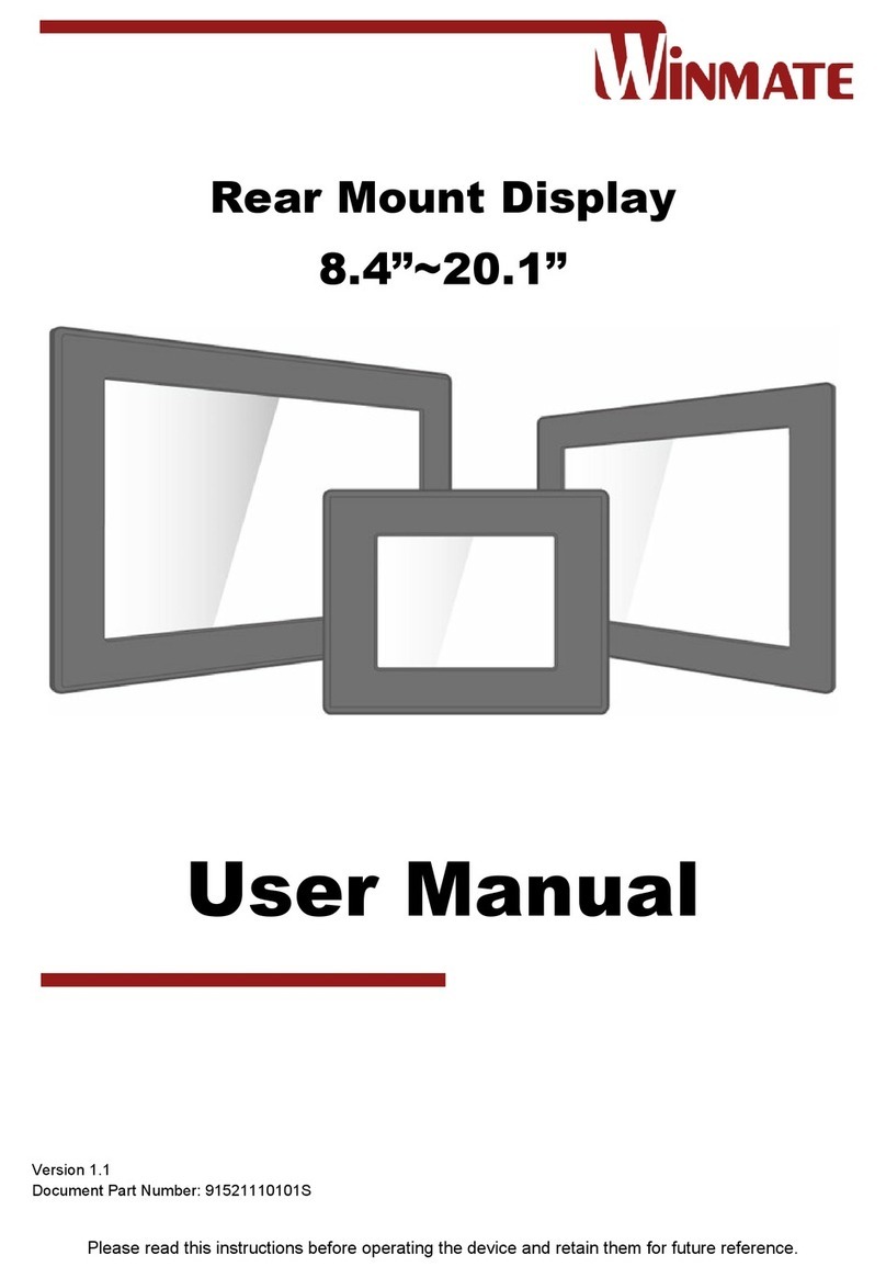 Winmate 19L RM Series User manual