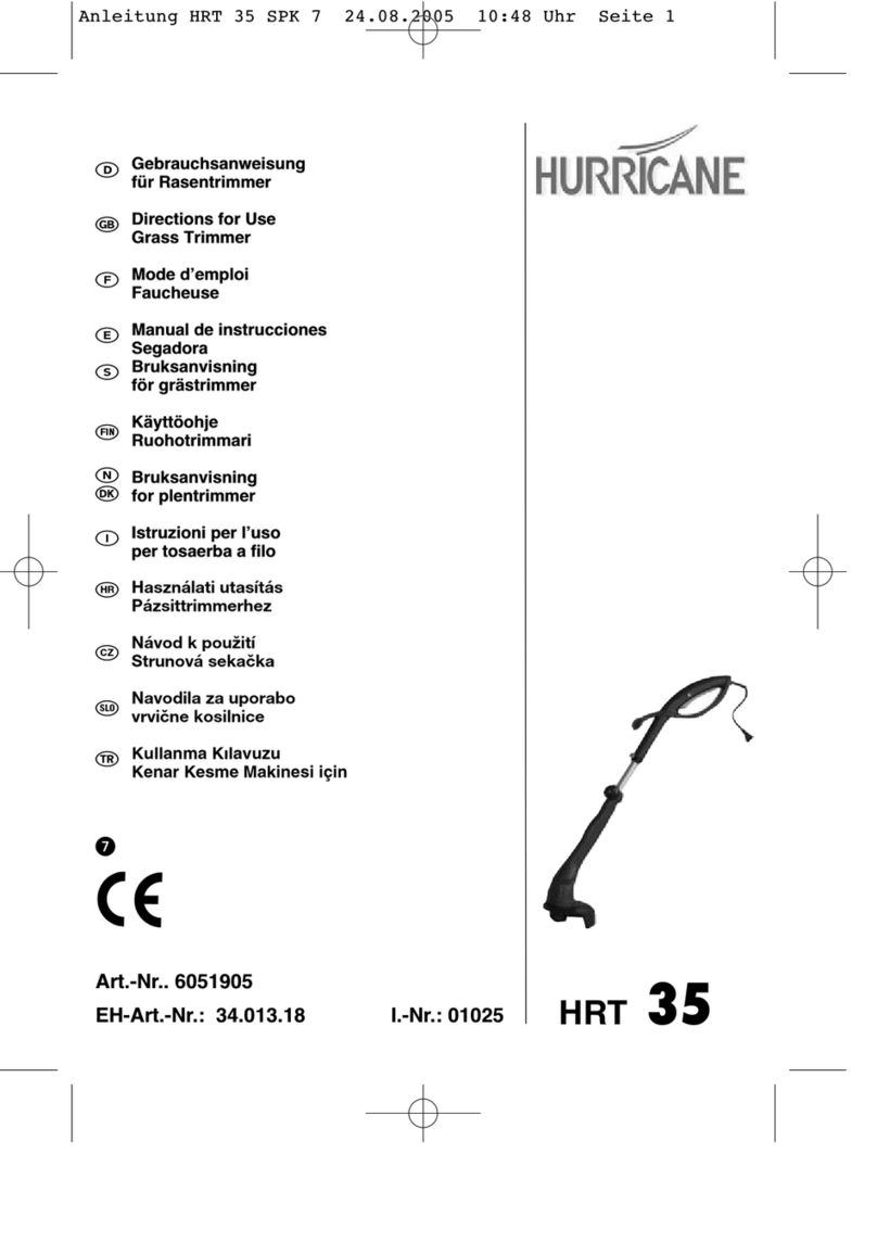 EINHELL Hurricane HRT 35 Manual