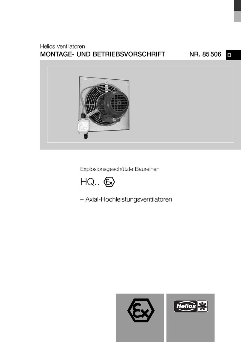 Helios Explosion-proof Series Installation and operating instructions