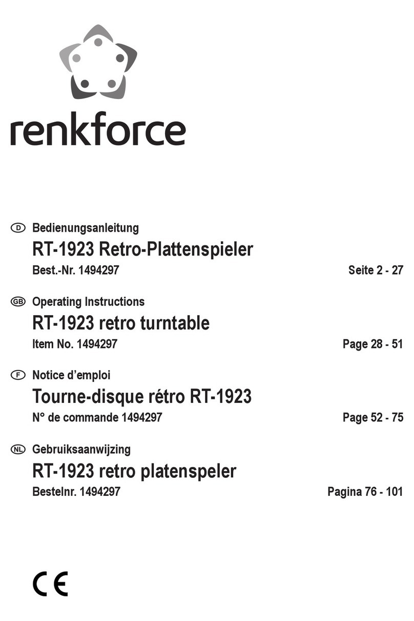Renkforce RT-1923 operating instructions